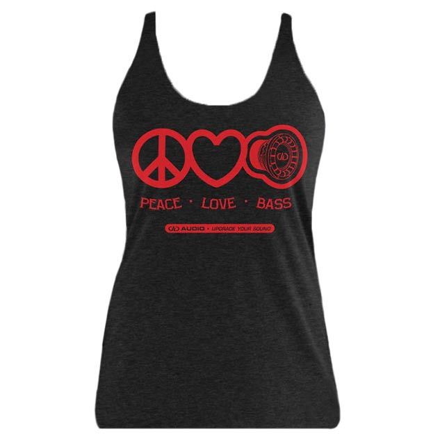 Product Image for Peace Love Bass Women's Tank