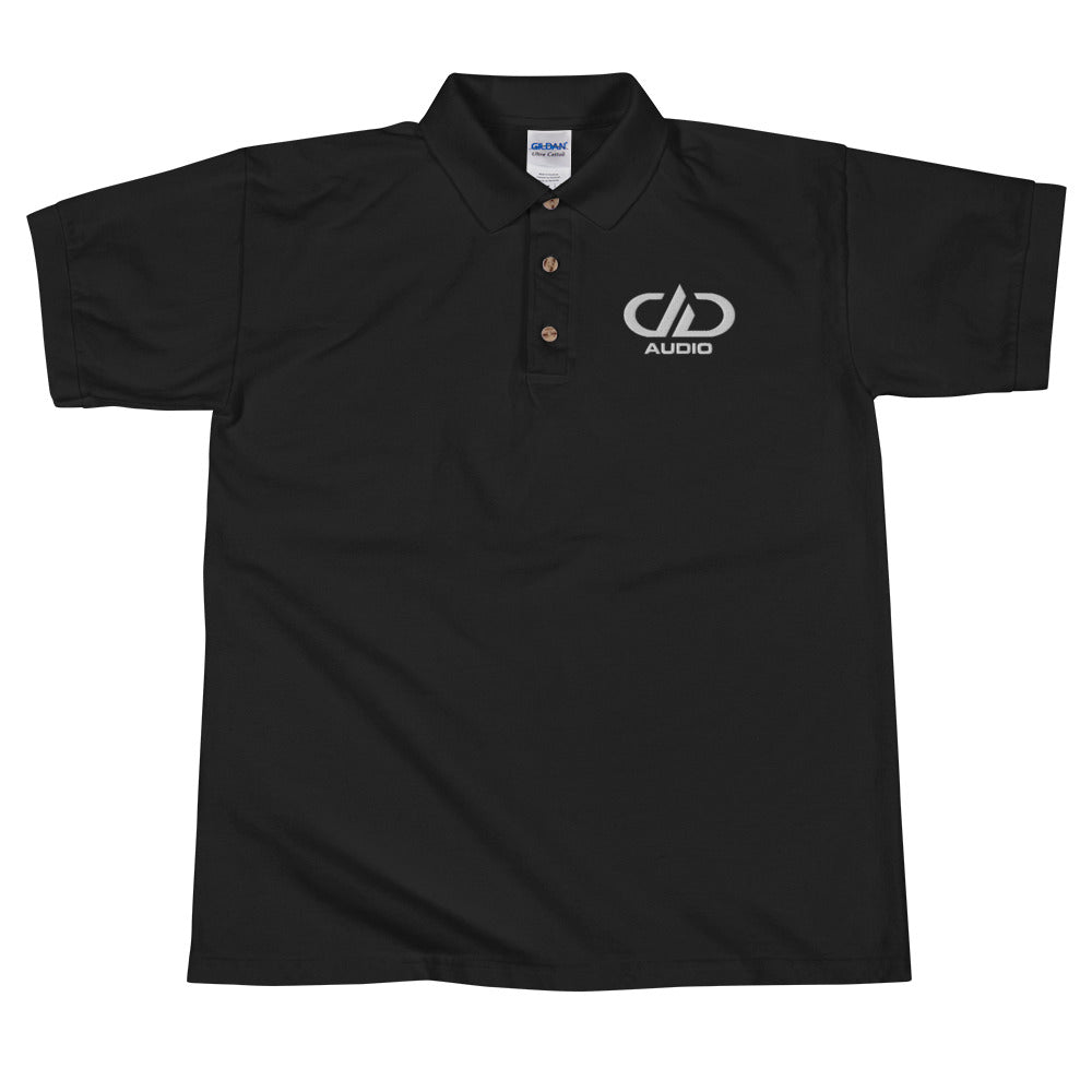 Photo of a Polo with DD Logo Embroidered on Left Chest