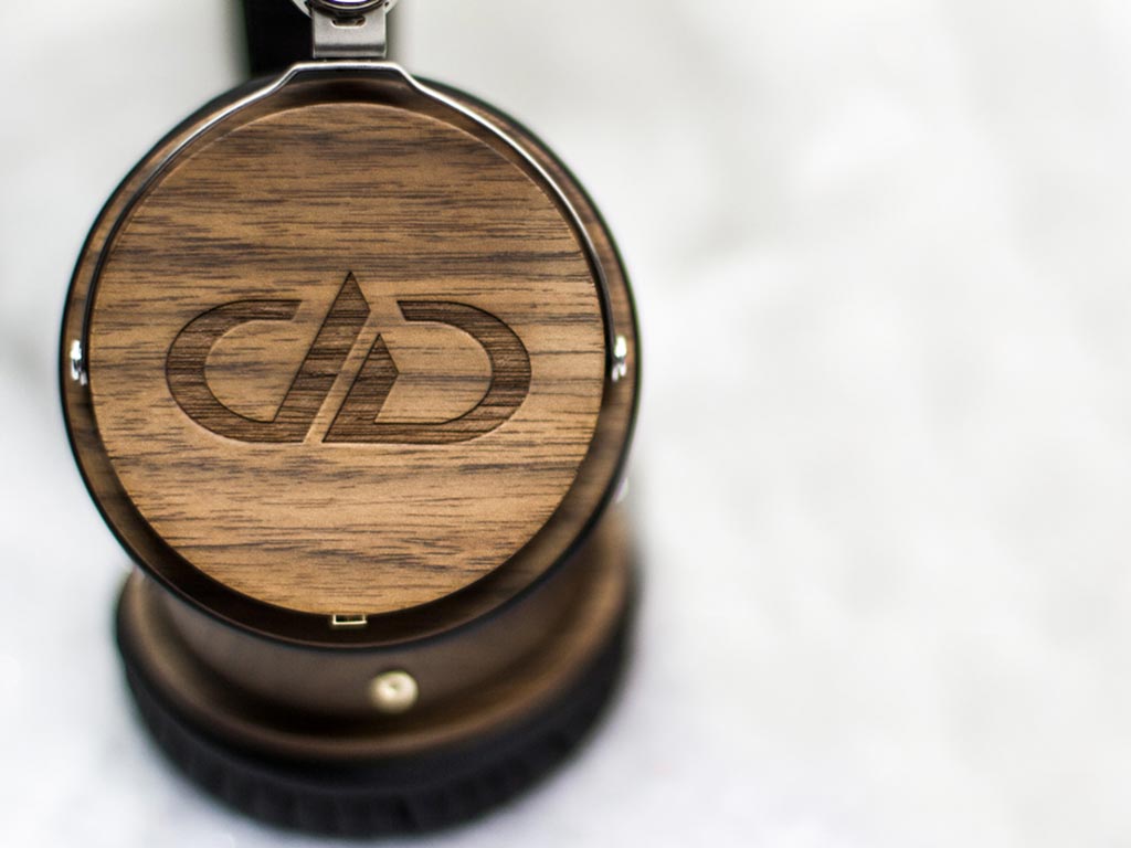 Close up on the DXB-04 Walnut Hardwood Housings