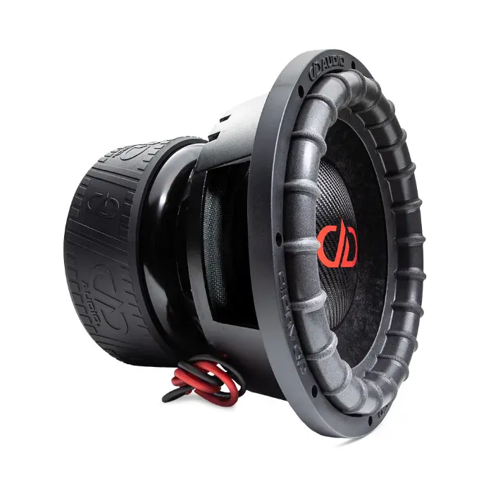 photo of made in usa subwoofer slanted right