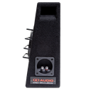 6.5&quot; Slim Truck Underseat Loaded Enclosure - Photo Profile Showing Connectors on Side