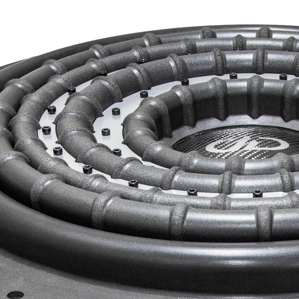 2508G - 8 Inch - Power Tuned 2500 Series Subwoofer - photo of four surrounds up close