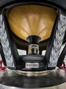2508G - 8 Inch - Power Tuned 2500 Series Subwoofer - photo from bottom to top showing insane basket and cone