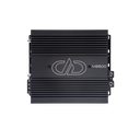 M Series 2500 Watt Monoblock Amplifier - Photo of amp on its side showing top plate, logo, model number