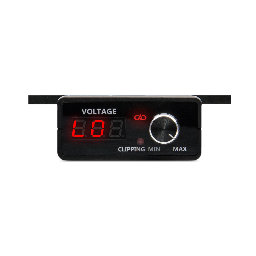 M8000 Monoblock Amplifier Remote with LCD voltage display and clipping indicator