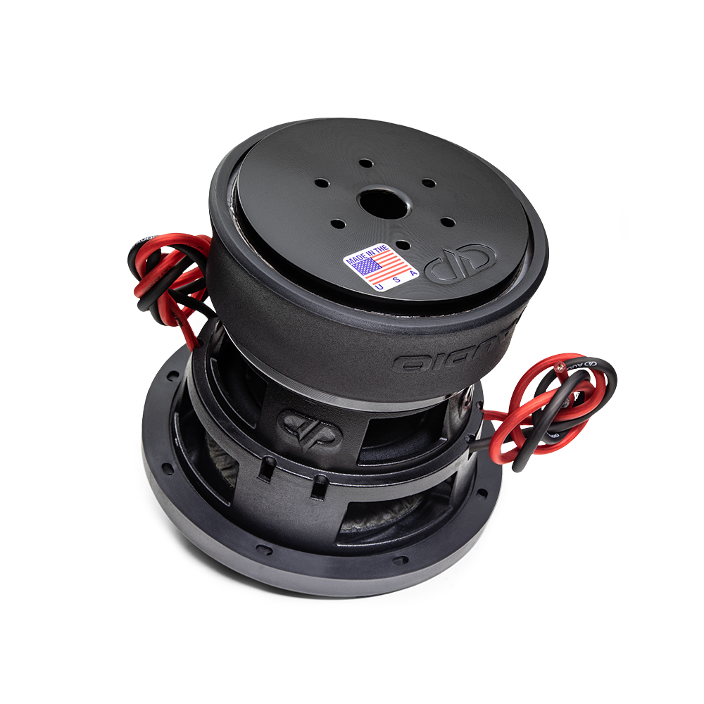 US Standard 1506 Power Tuned Subwoofer - Photo of the back side showing motor and basket from the bottom up