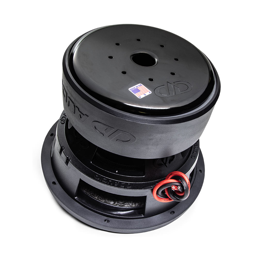 US Standard 9900 Series Power Tuned Subwoofer - Photo of the back side showing motor and basket from the bottom up