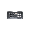 SS Series 500W x 4 Channel Amplifier - photo showing end panel with settings and ports