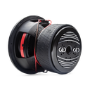 800f Series Subwoofer - photo angled back left to show heatsink, motor, boot, part of basket