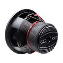 700f Series Subwoofer - photo angled back right to show heatsink, motor, boot, part of basket