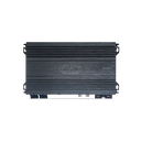 D Series 4 Channel 800 Watt Amplifier - Photo of Top Plate Showing Logo and Model Number