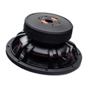 VO-W712 Woofers - photo angled bottom up showing motor, boot, basket, spider and connectors