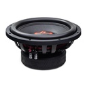 VO-W712 Woofers - photo angled bottom to top showing motor, boot, basket, surround, cone, dustcap, logo and connectors