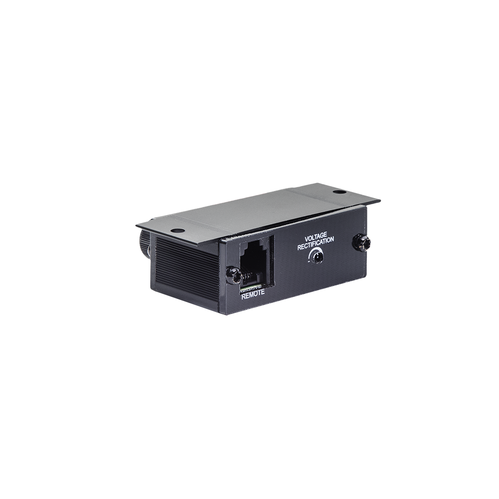 SS Series 3000W x 4-Channel Amplifier - Photo showing back of remote knob with connector port