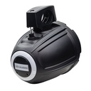 MC-106B 6.5" Marine Can Speakers with LED (pair) - Photo of MCA-106b showing the back logo