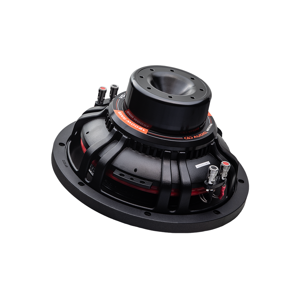 VO-WN700 Woofers Neo (each) - Bottom to top angled to show basket, push connectors, neo motor