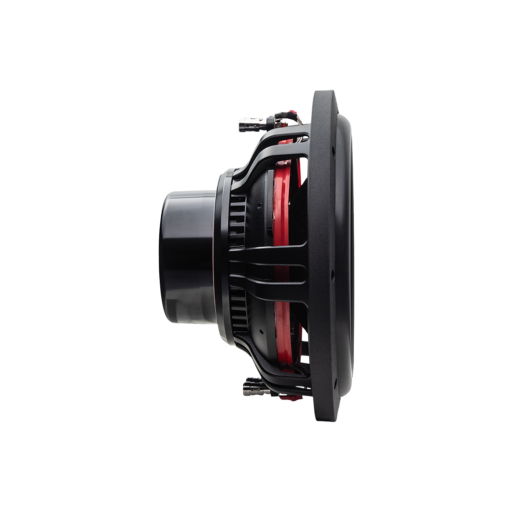 VO-WN700 Woofers Neo (each) - Back to Front angled to show surround, basket, push connectors, neo motor
