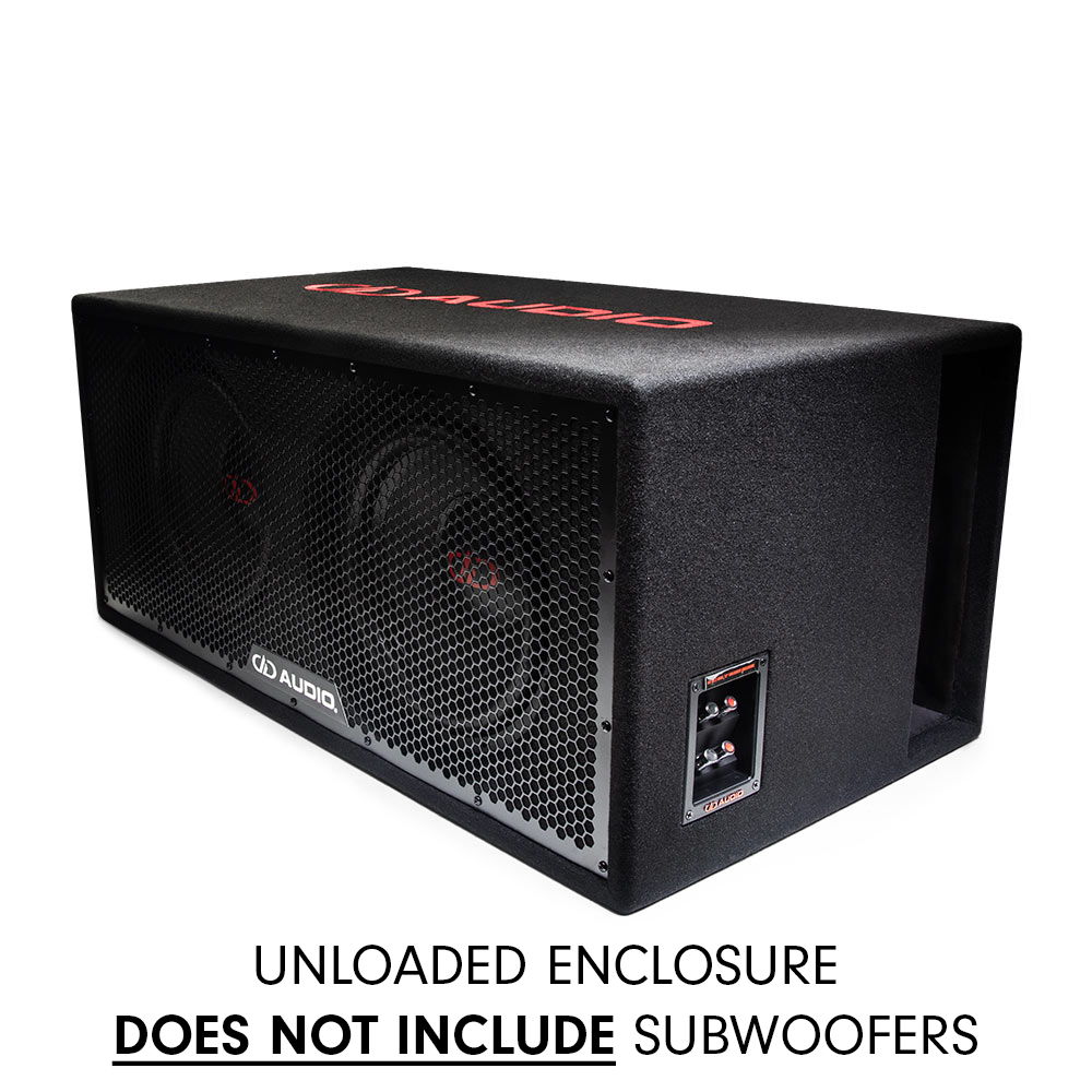 Dual 12" Enclosure (Unloaded)