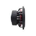SL700 Slim Line Series Subwoofer - Photo of SL710 profile shot back to front showing motor, push connectors, basket, gasket and surround
