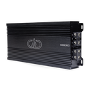 SS9000 Monoblock Amplifier - photo on side showing full top plate with logo and model number, and part of end panel with power connection points