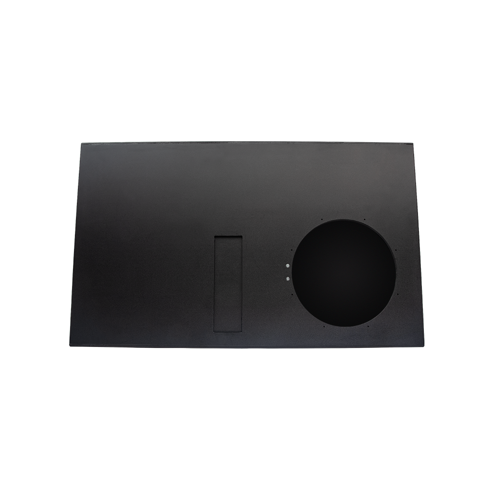 Single 10" Tundra Wedge Enclosure (Unloaded) - photo - front facing - no sub - unloaded