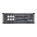 SS Series 1500W - 5 Channel Amplifier - photo showing end panel with speaker connection points and settings