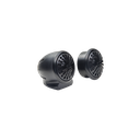 C Series 6.5" Component Set w/Crossover (Pair) - Photo of C Series 25mm tweeters - one in the included pod and one by itself, both angled to show grill and rear