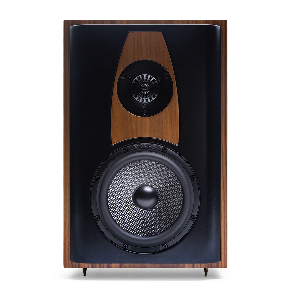 Passive Studio Monitor - DD Signature Series Home (Pair) - Photo facing front to show woofer and tweeter without grill