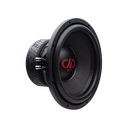 Dual 512e Power Bundle - Subs, Enclosure, Amp  - Photo of a 512e shot front angled right to show dustcap, cone, surround and part of motor boot with DD logo