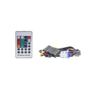 BS-MCA-106b 6.5' Marine Can Speakers with Amp and Led (pair) - Photo of Remote and Connections