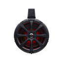 BS-MCA-106b 6.5' Marine Can Speakers with Amp and Led (pair) - Photo showing LED glow