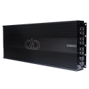 Z Series 13000 Monoblock Watt Amplifier - Photo of Z13000 angled to show full top plate with logo and model number as well as connection side panel