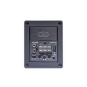 400 Watt Amplified Terminal Cup - Photo of ATC-400 angled to show front face - logo, connections, settings