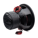 Photo of 712G back to front to show basket, leads, motor in boot, and full heatsink