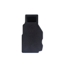 8" Slim Loaded Enclosure for Toyota/Hilux - Photo showing side of enclosure with port