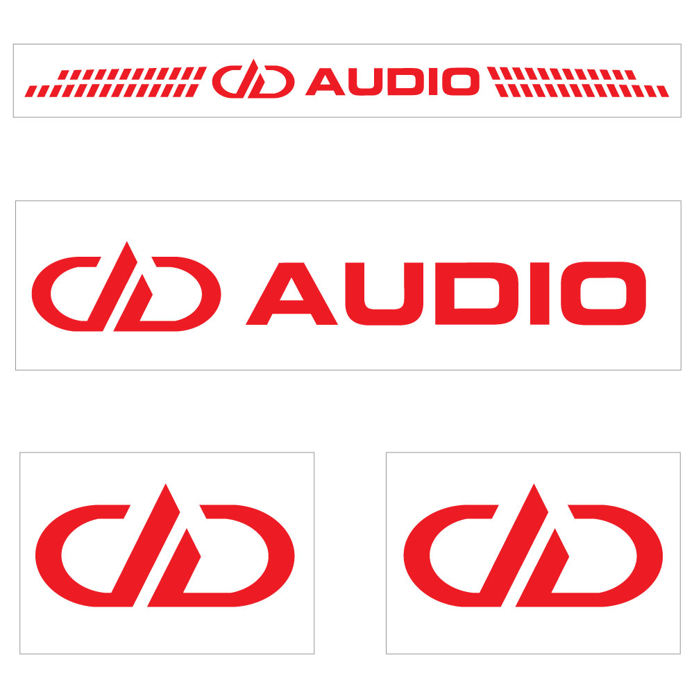DD Audio Work Shirt Bundle - Decals
