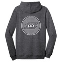 DD Audio Full Zip Z Hoodie - Back