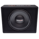 Redline 12&quot; Sealed Enclosure 1 Ohm - front of woofer in box
