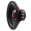 SWa REDLINE Hi-Def Tuned Subwoofer Series - Photo of SW-12a - Angled Left to Show Motor and Connectors