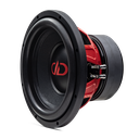 PSWa REDLINE Power Subwoofer Series - Photo of PSW-10a - Angled Front to Back Showing Motor and Connectors