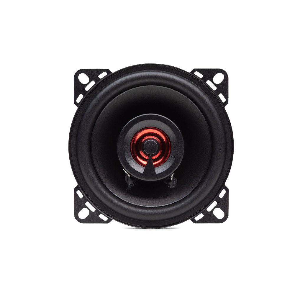 RL-X REDLINE Coaxial Speakers - Photo of RL-X4 Front Facing Showing Mid Cone Area and Tweeter
