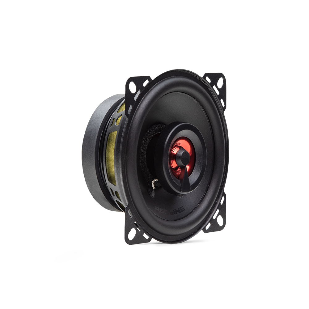 RL-X REDLINE Coaxial Speakers - Photo of RL-X4 Angled Right to Show Soft Parts