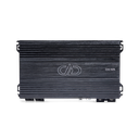 D Series 4 Channel 800 Watt Amplifier - Photo of Top Plate Showing Logo and Model Number