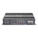 D Series 4 Channel 2200 Watt Amplifier - Photo of Top Angled Back to Show Connections and Controls