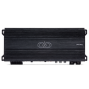 D Series 5 Channel 1750 Watt Amplifier - Photo of Top Plate - Logo and Model Number
