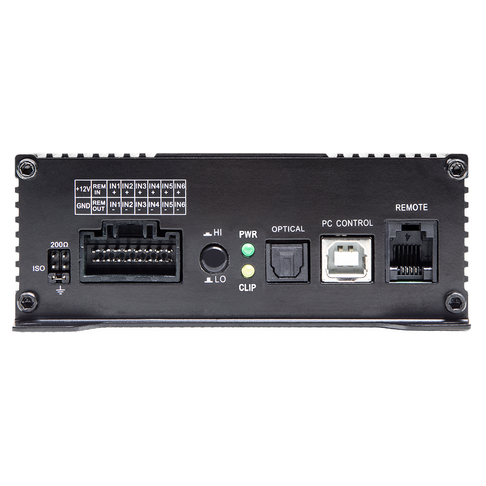DSI-3 - Close Up Photo of Left Side Showing Connections and Controls