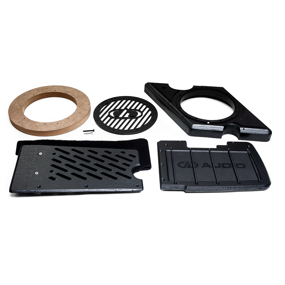 Harley 8&quot; Saddle Bag Kit - Photo of the HD8-SBK In Parts