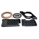 Harley 8&quot; Saddle Bag Kit - Photo of the HD8-SBK In Parts