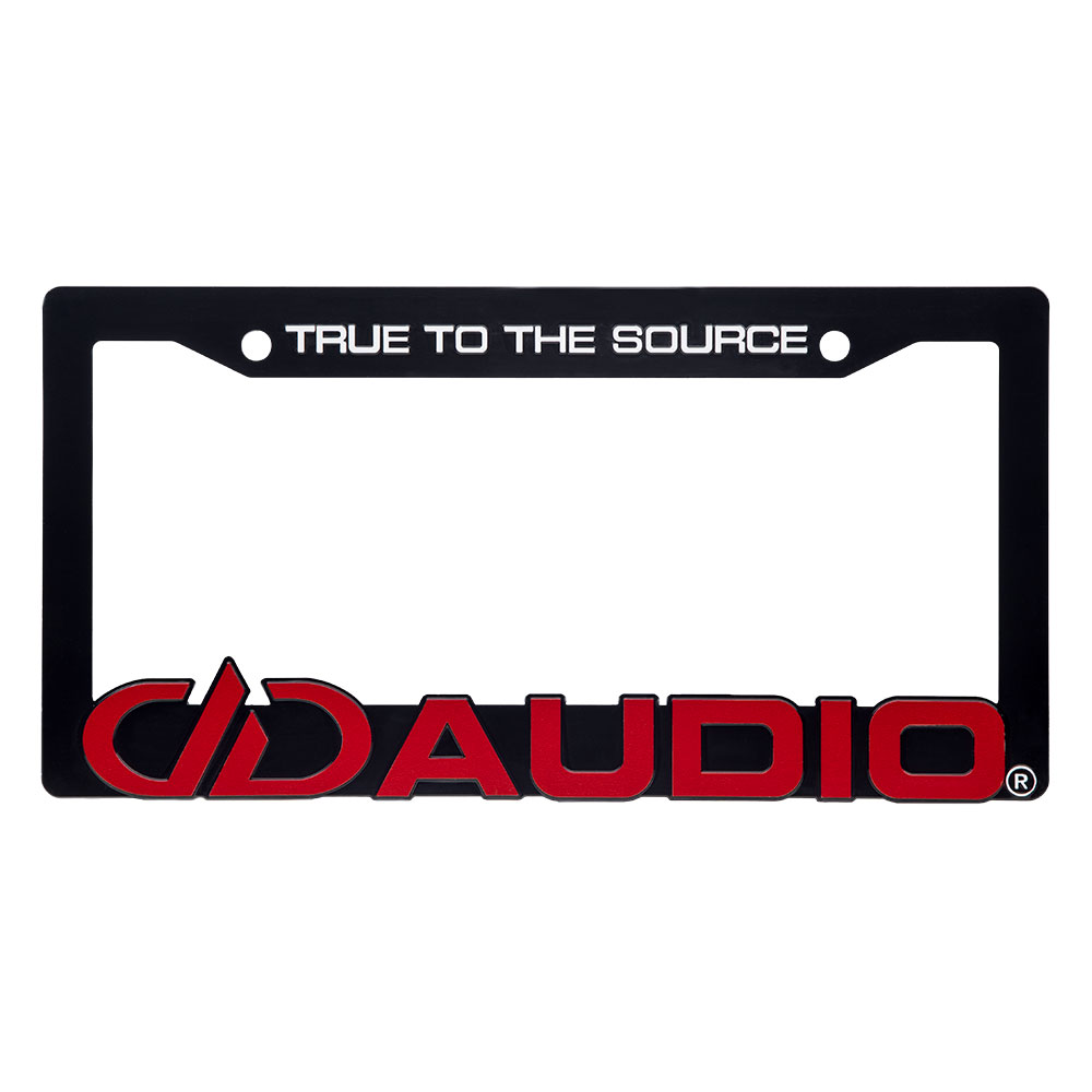 DD AUDIO License Plate Frame