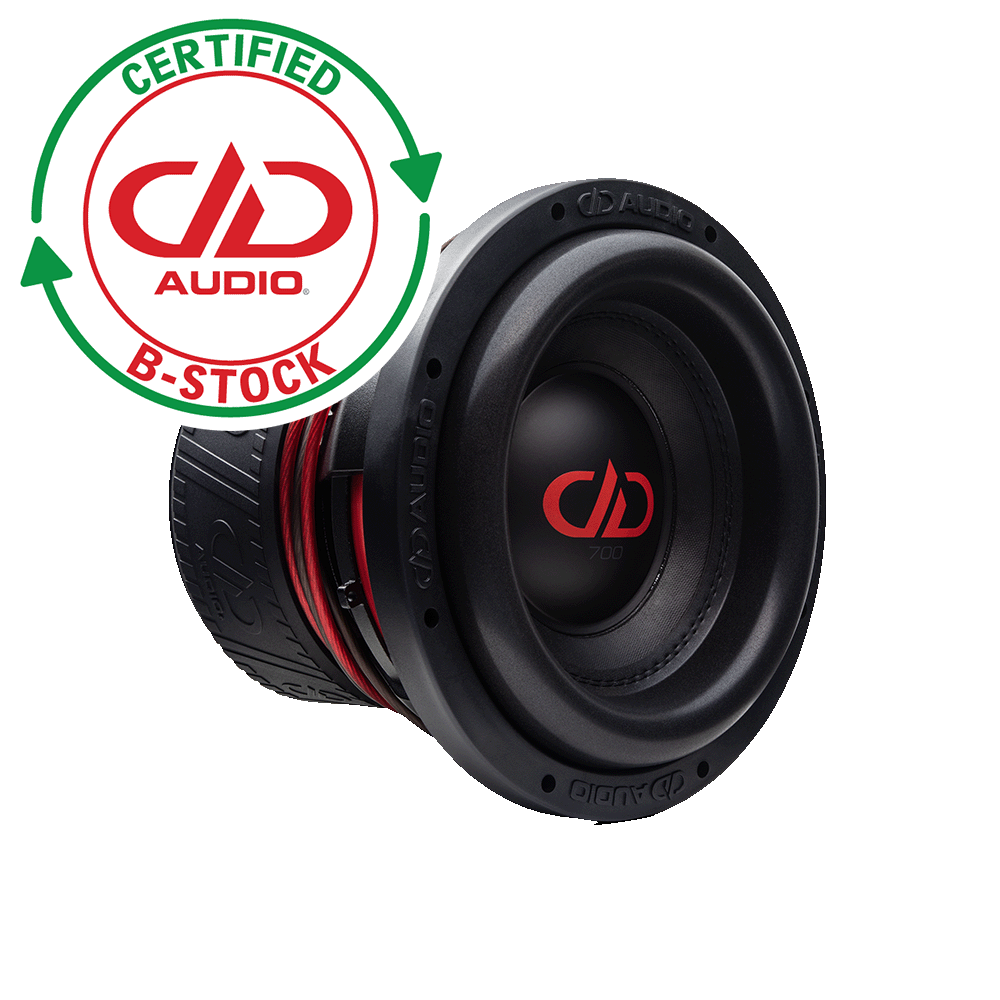 B Stock - 700f Series, 10 Inch Dual 4 ohm Subwoofer